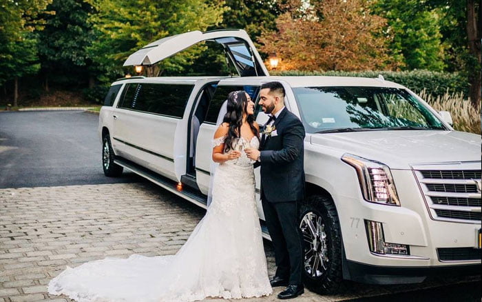 Wedding limousine