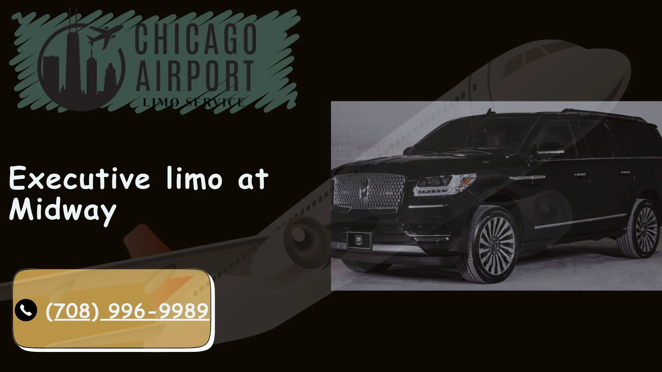 Executive limo at Midway
