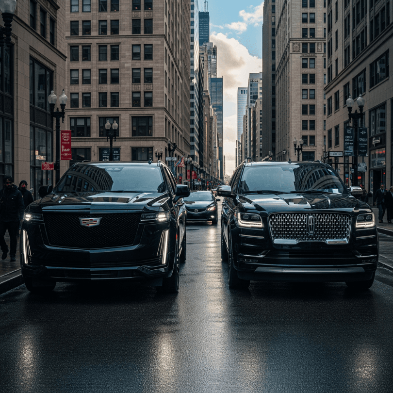 Airport pickup service with professional chauffeurs in chicago