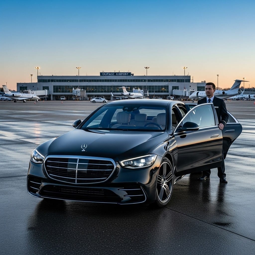Corporate Limo Service DuPage Airport DPA Chicago
