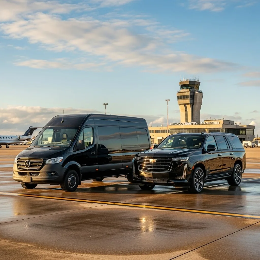 Executive Airport (PWK) Limo Service in Chicago Executive Airport (PWK) Limo Service in Chicago