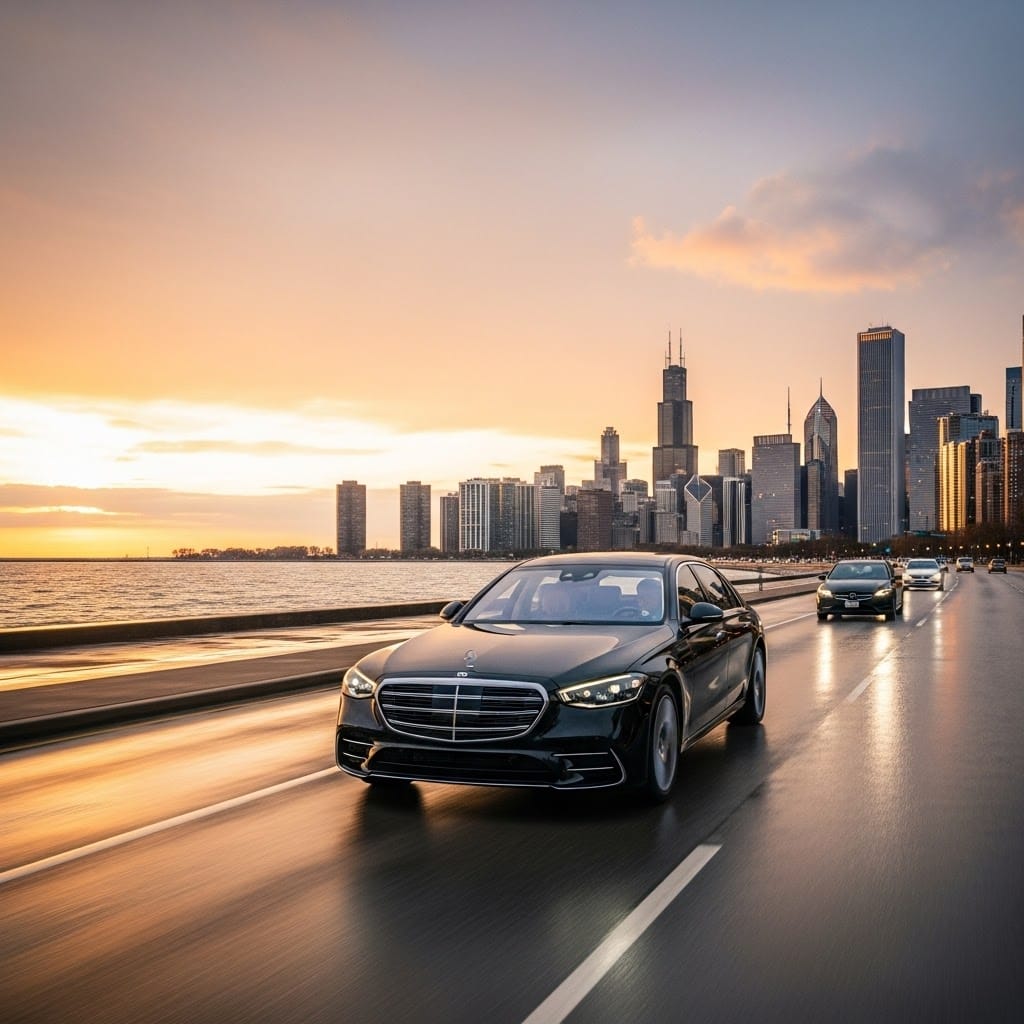 Midway Private Jet Limousine Service in Chicago