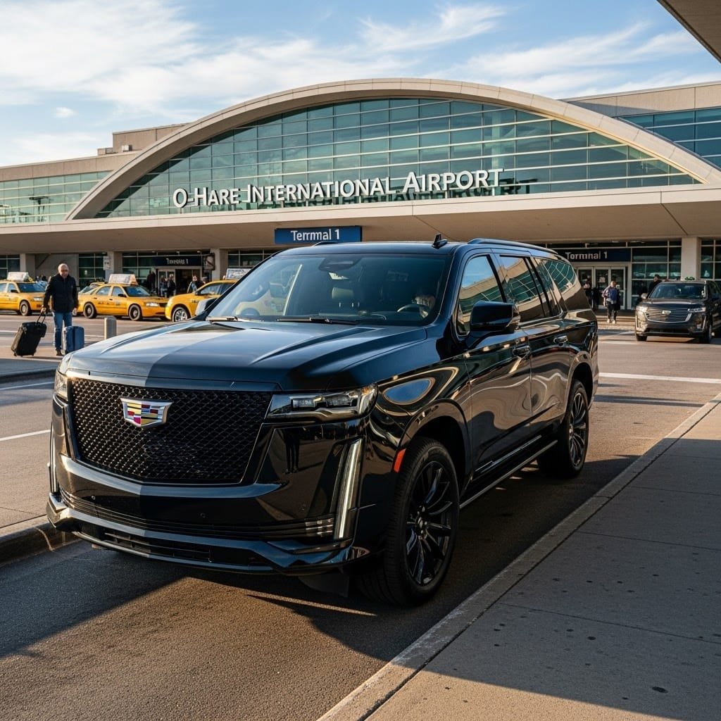 O’Hare Airport Private Jet Limo Transportation Service