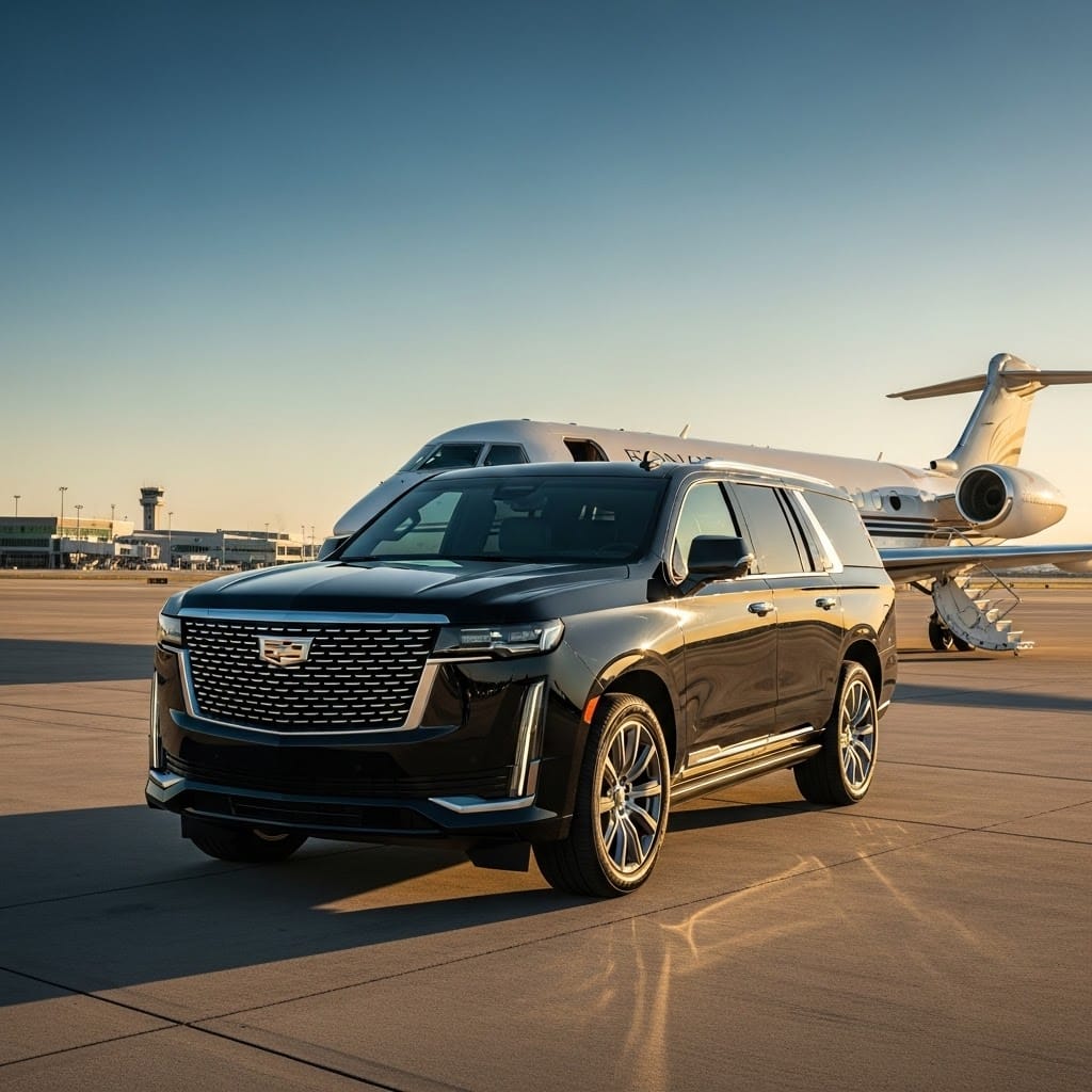 Private Jet Limo Service Midway Airport Chicago Suburbs